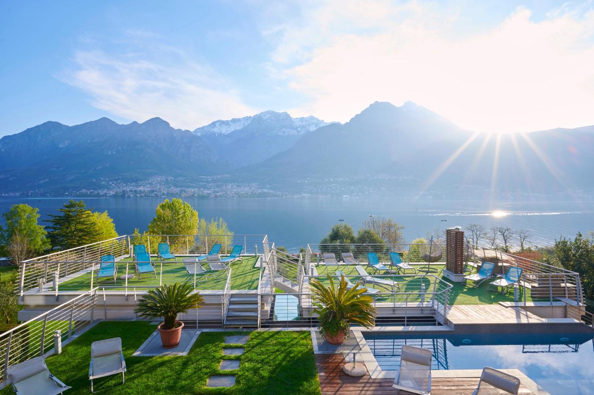 Bellagio Village- 4 Apartments By The Lake - Seasonal Warm Pool And Sauna Oliveto Lario Exteriör bild